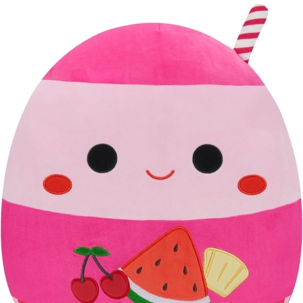 Squishmallow Pink Watermelon Plush Squishmallows Original 14-Inch Jans Fruit Pun